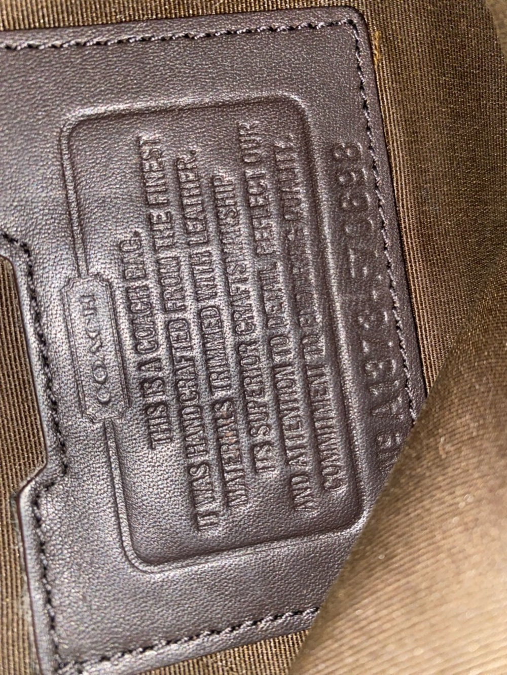 COACH Crossbody Shoulder Bag in Brown - Picture 6 of 6